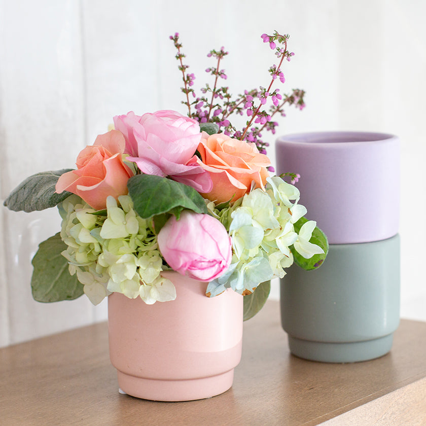 Mother's Day Pottery Containers
