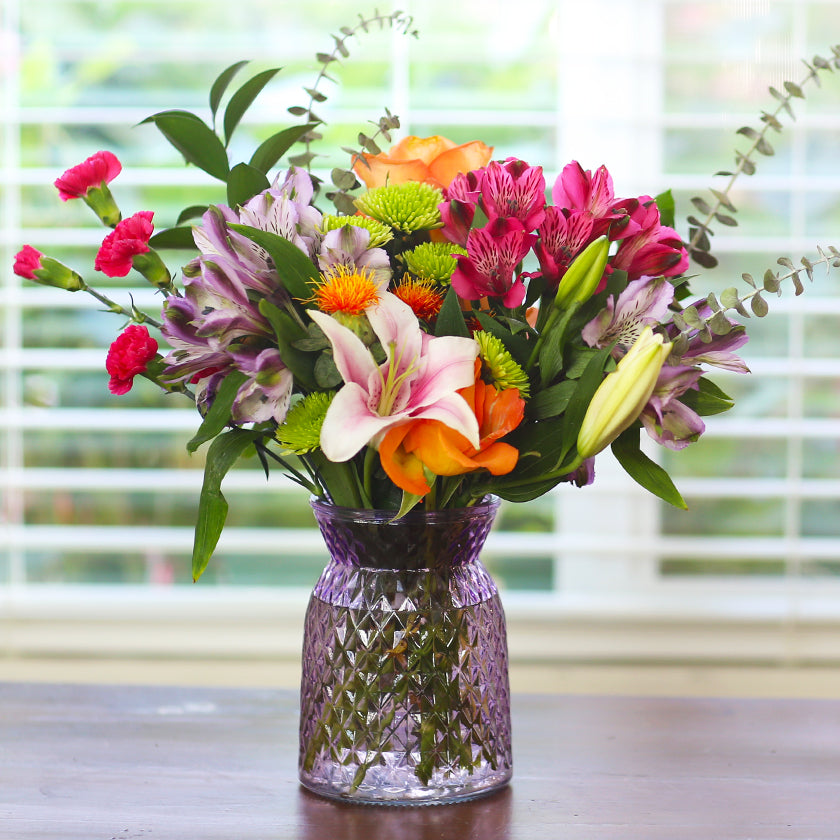 Spring Lavender & Purple Glassware
