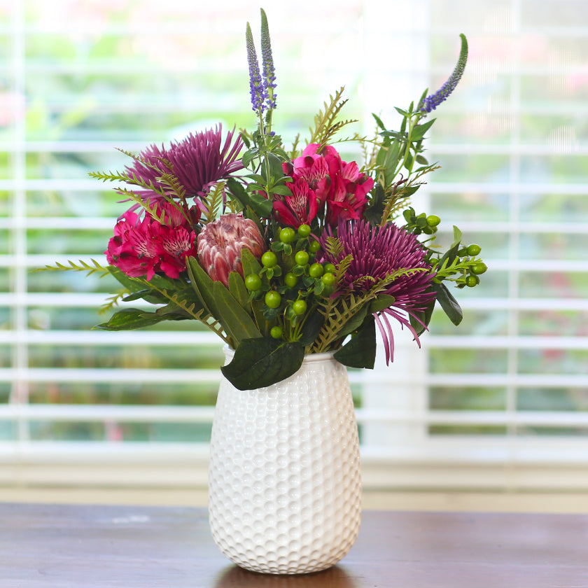 Spring White Glassware